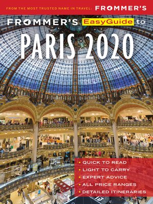 cover image of Frommer's EasyGuide to Paris 2020